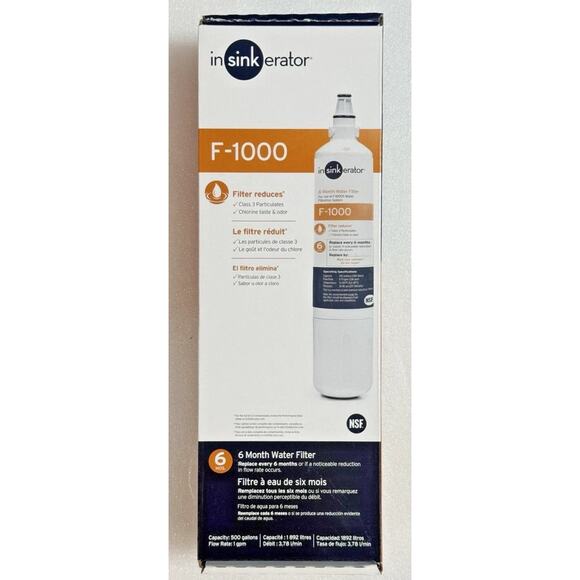 InSinkErator F-1000 Standard Under-Sink Water Filtration System For F-1000S - Picture 2 of 3